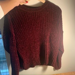 Burgundy Sweater
